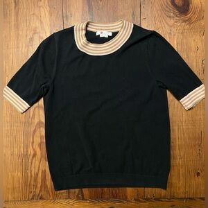 Boden short sleeve sweater size small